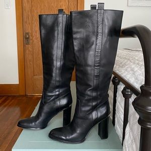 Michael Kors ‘Regina’ Tall Leather Boots size 8